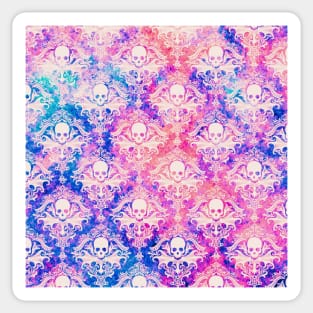 Gothic Skull Pattern Sticker